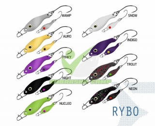 Plandavka Delphin RYBO 0.5g AURO Hook #8